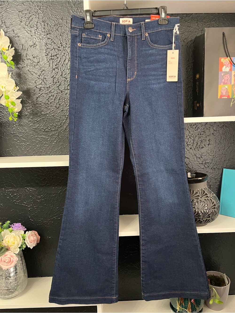 sofia by sofia vergara Dark Blue Flare Jeans